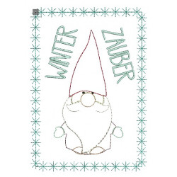 Postkarte - Winterzauber Wichtel "Winterzauber"